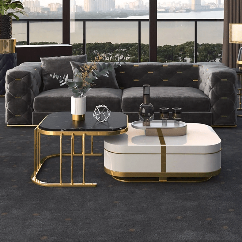 Coffee Table:The Opulent Oasis