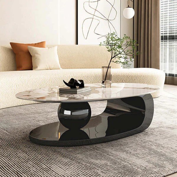 Coffee Table:The Sculpted Streamline Table