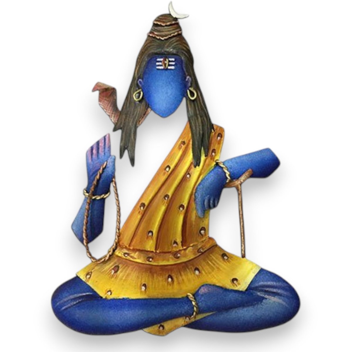 Divine Stillness: The Adiyogi Shiva Zen Art (24 x 20 Inches)