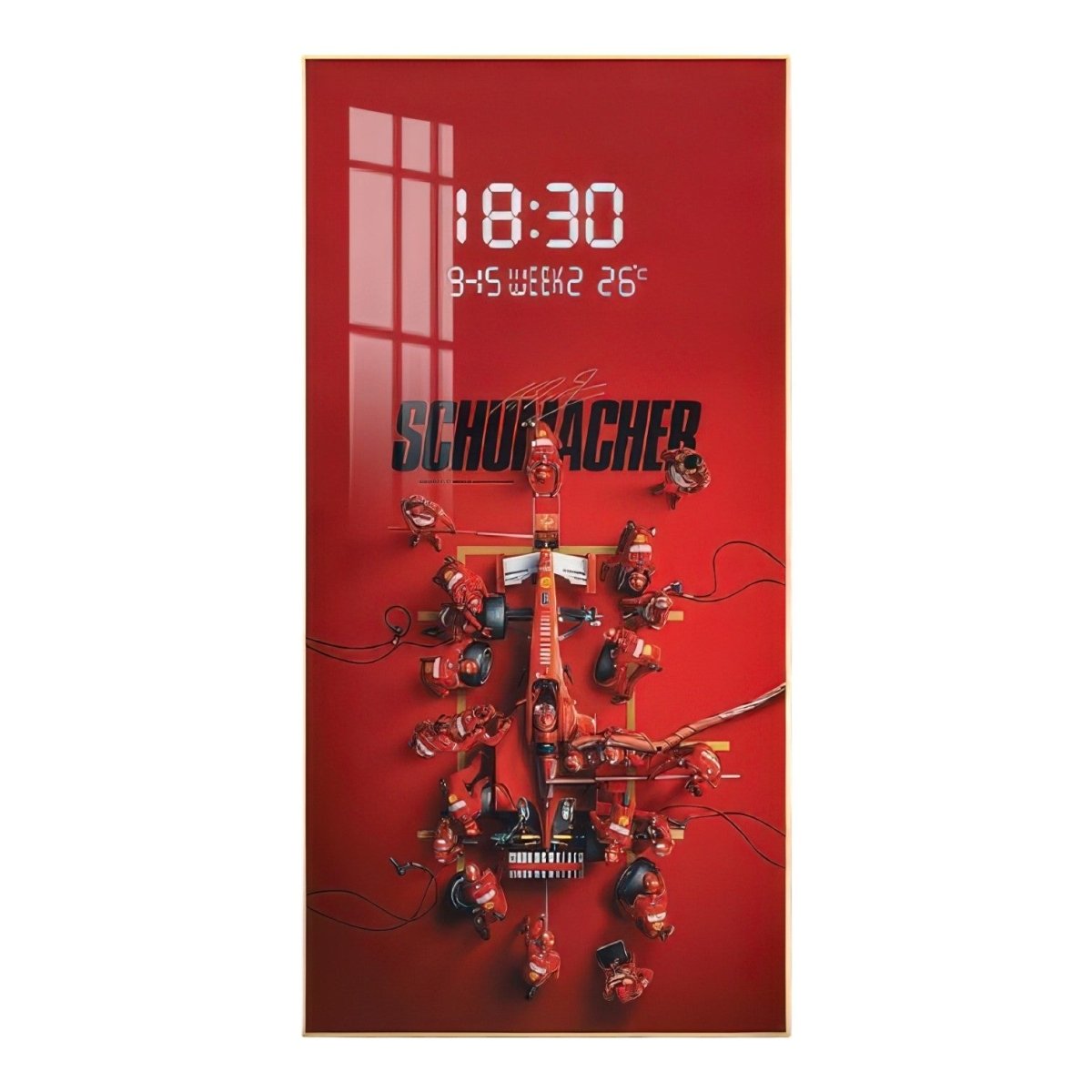 Dynamic F1 Team Schumacher Digital Display (60 x 120 CM)