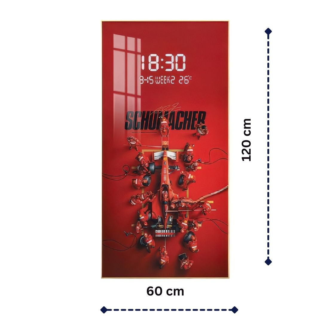 Dynamic F1 Team Schumacher Digital Display (60 x 120 CM)