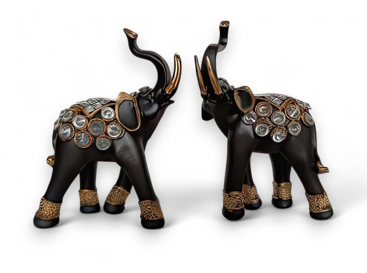 Elephant:The Diamond Guard Table Decor