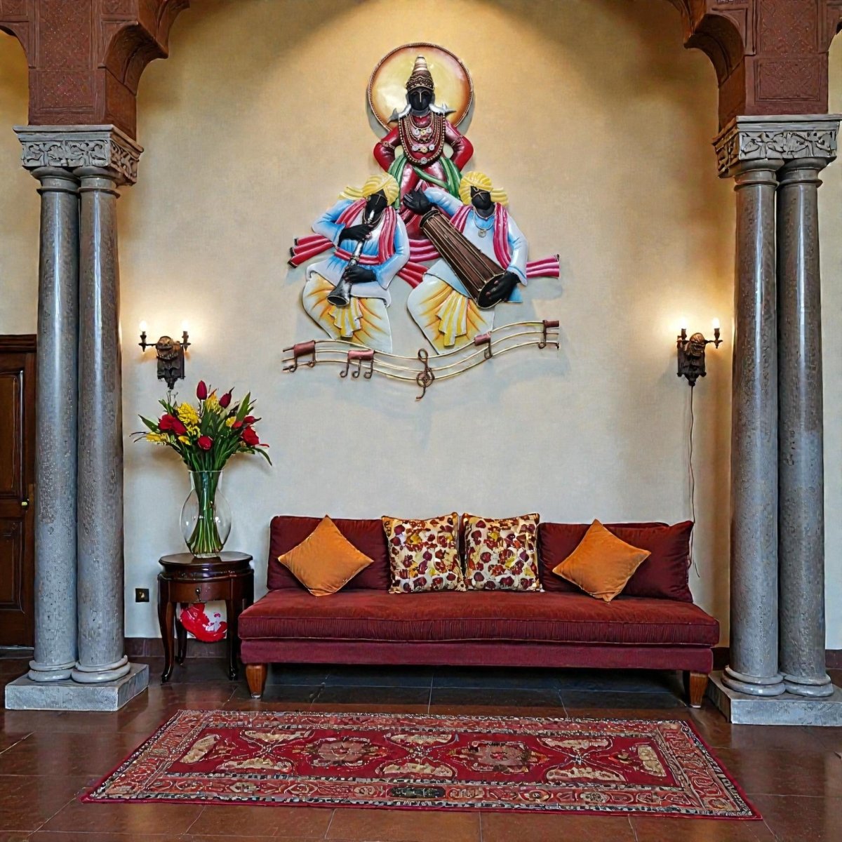 Eternal Bhajan: The Sacred Melodies of Lord Vitthal (24 x 20 Inches)