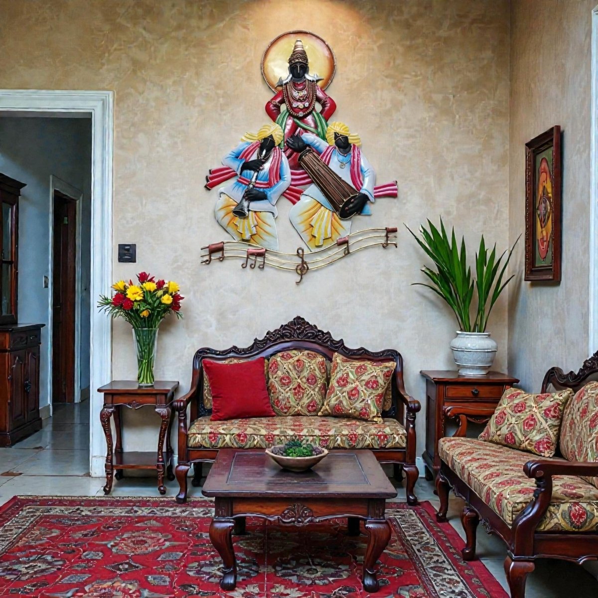 Eternal Bhajan: The Sacred Melodies of Lord Vitthal (24 x 20 Inches)