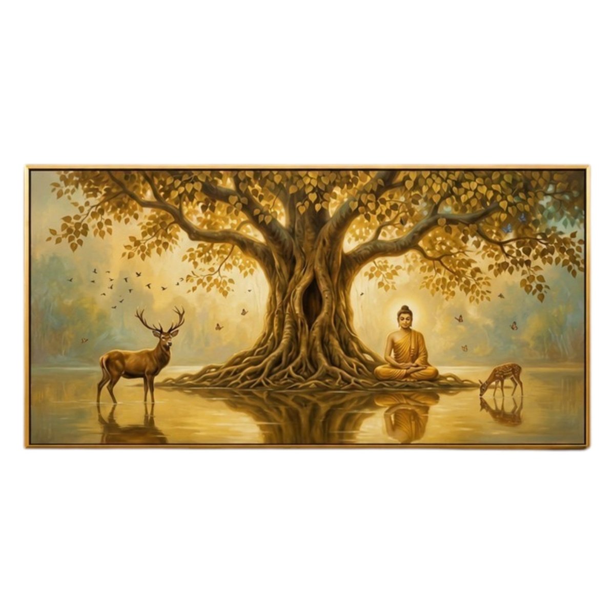 Eternal Dhamma Under the Golden Tree: The Reflections of Nirvana