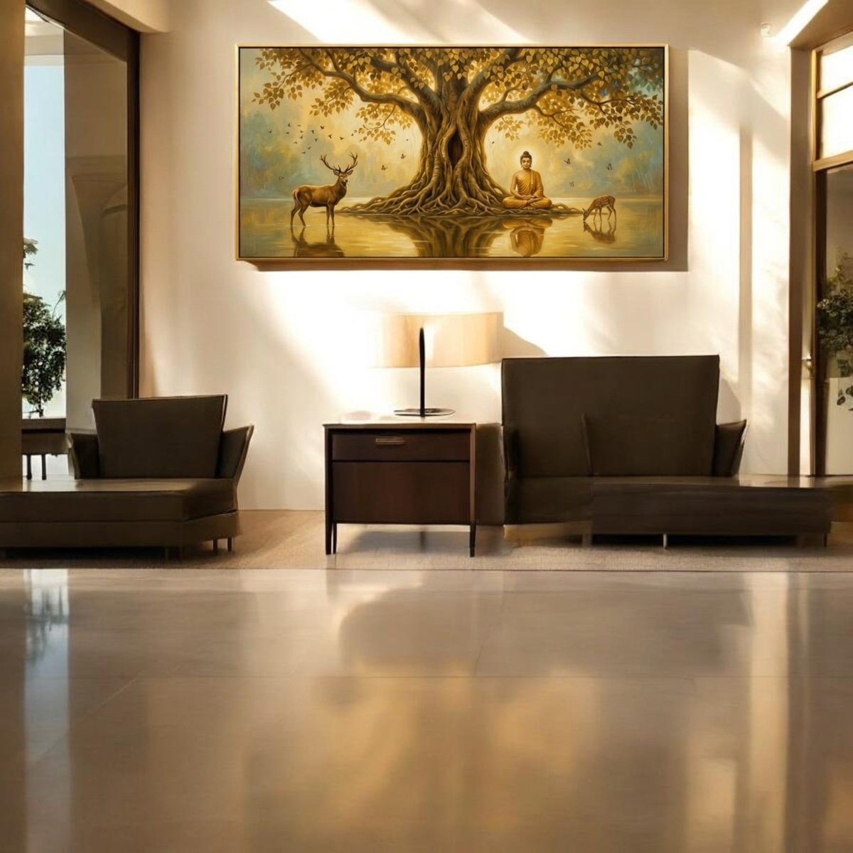 Eternal Dhamma Under the Golden Tree: The Reflections of Nirvana