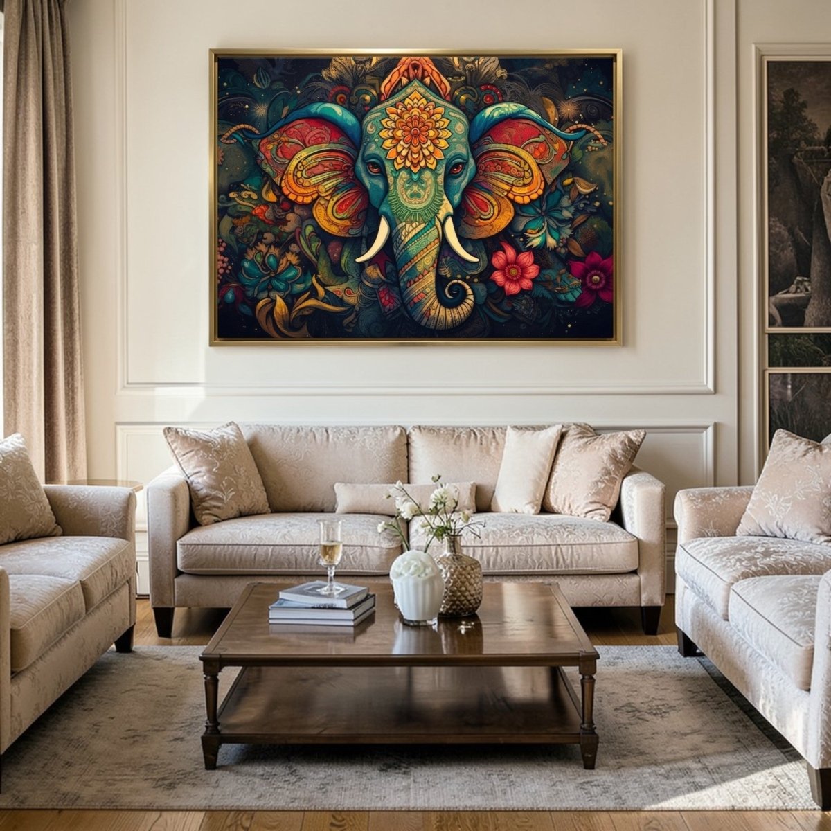 Eternal Ganesha: The Floral Avatara