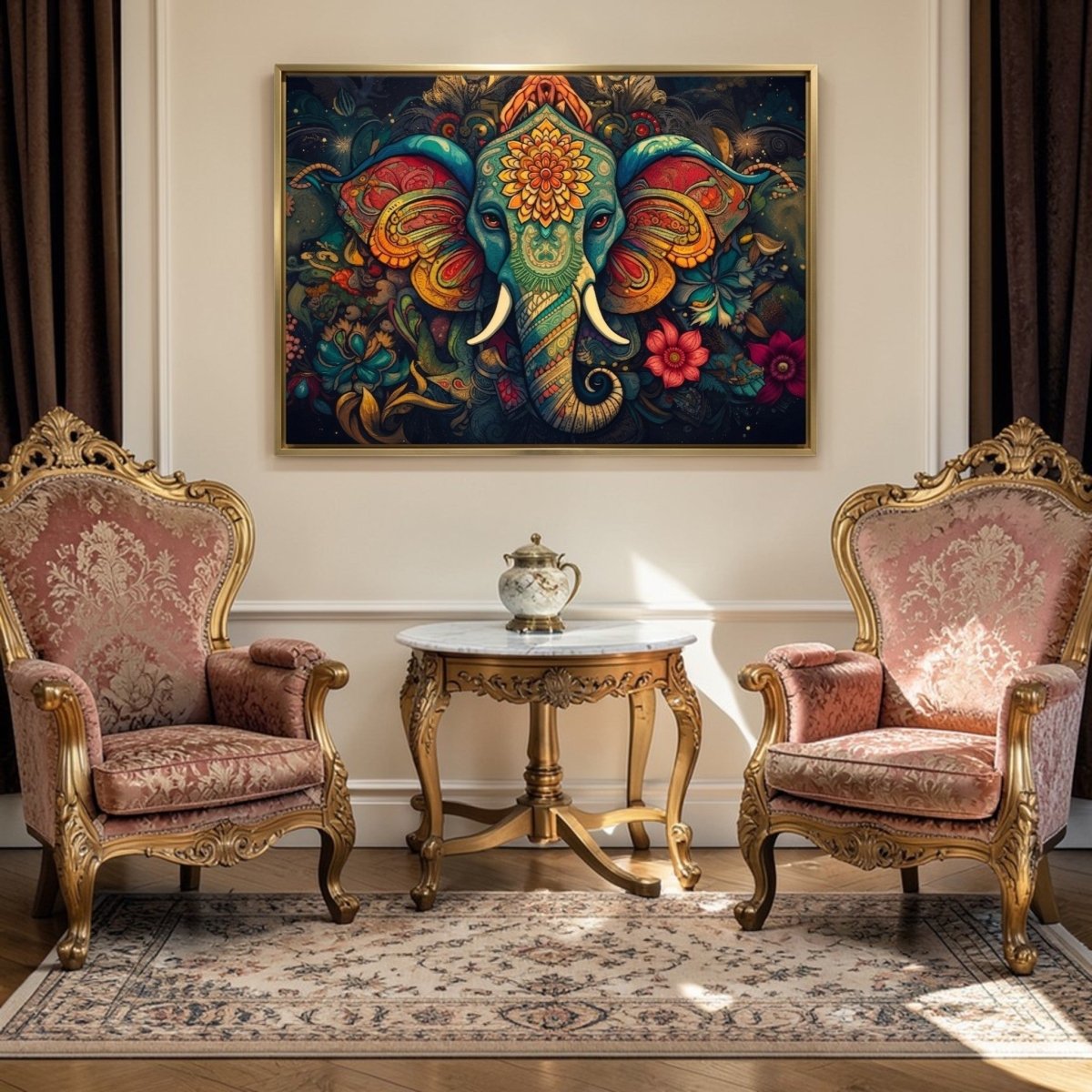 Eternal Ganesha: The Floral Avatara