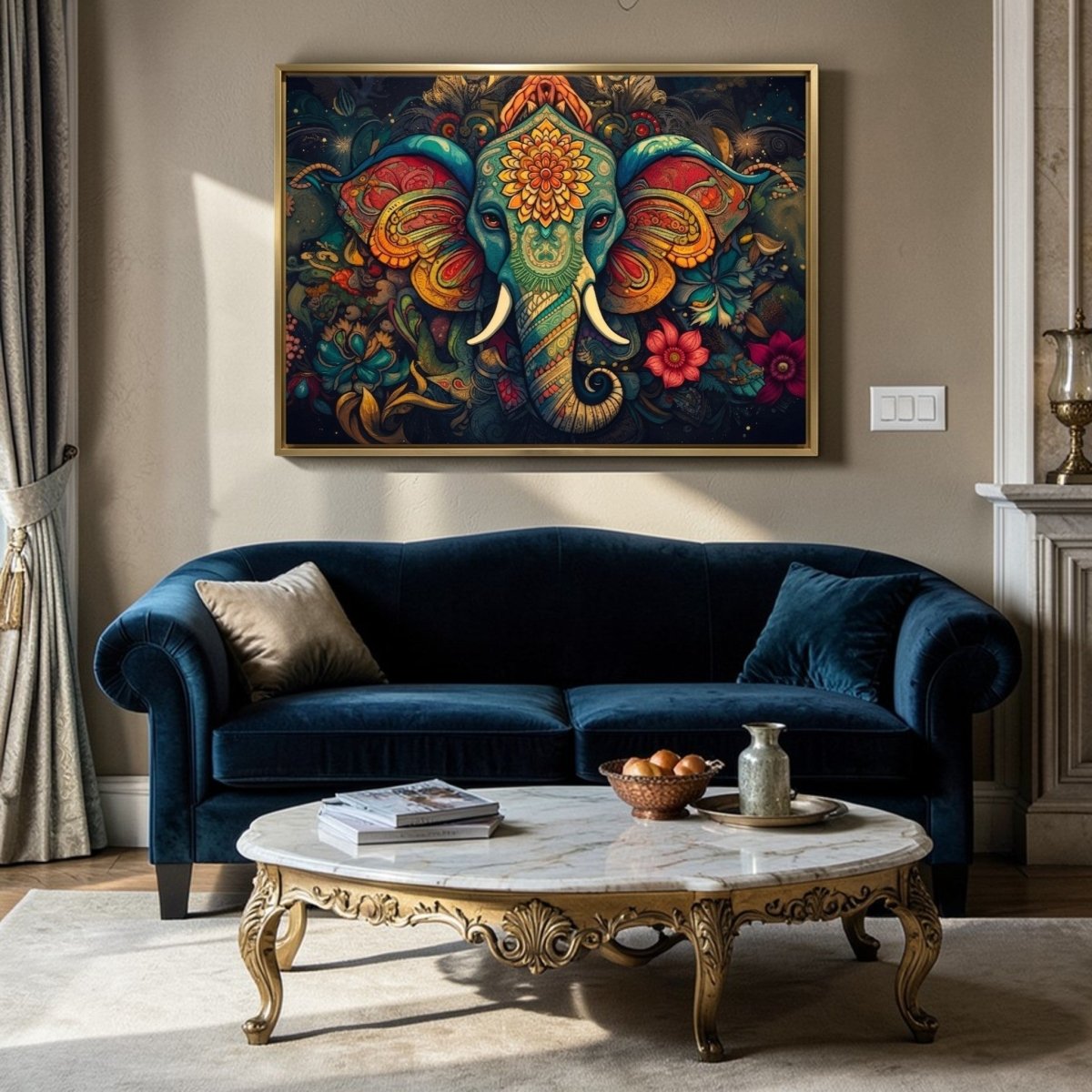 Eternal Ganesha: The Floral Avatara