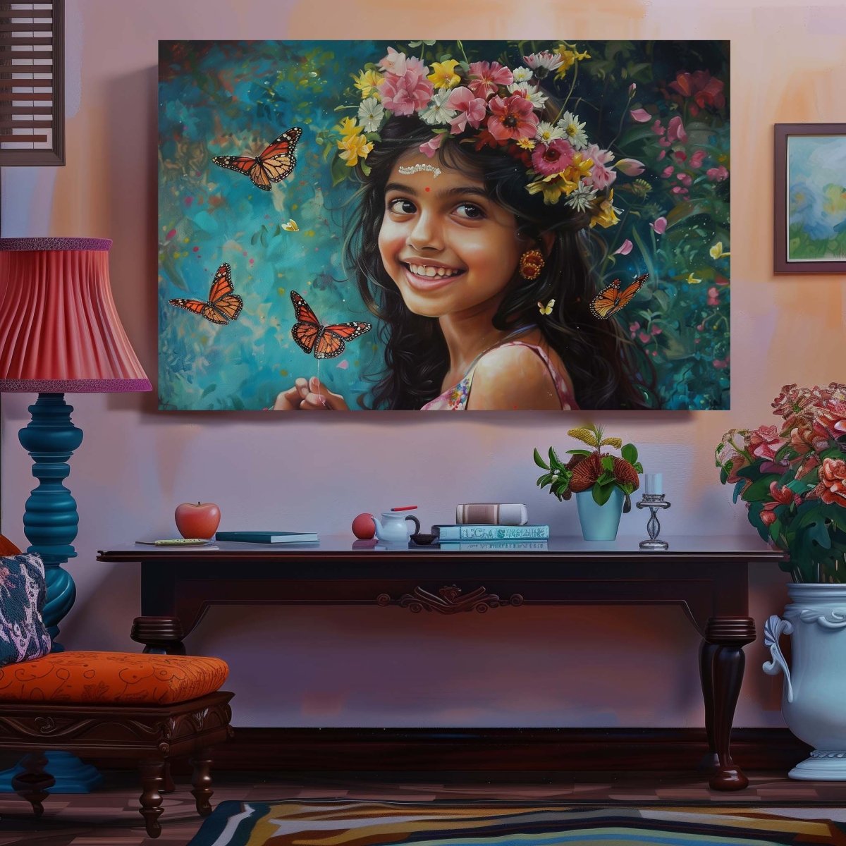 36 x 24 Inches / Wood Stretcher (Ready To Hang)