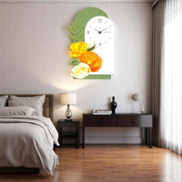 Thumbnail for Floral Archway Timepiece Wall Decor (60 x 60 CM)
