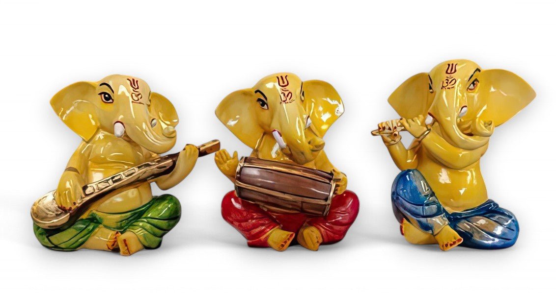 Ganesha:The Divine Rhythm Table Decor