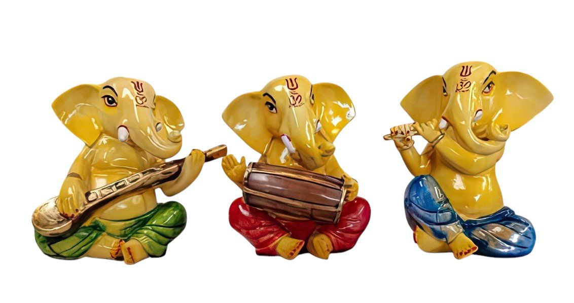 Ganesha:The Divine Rhythm Table Decor