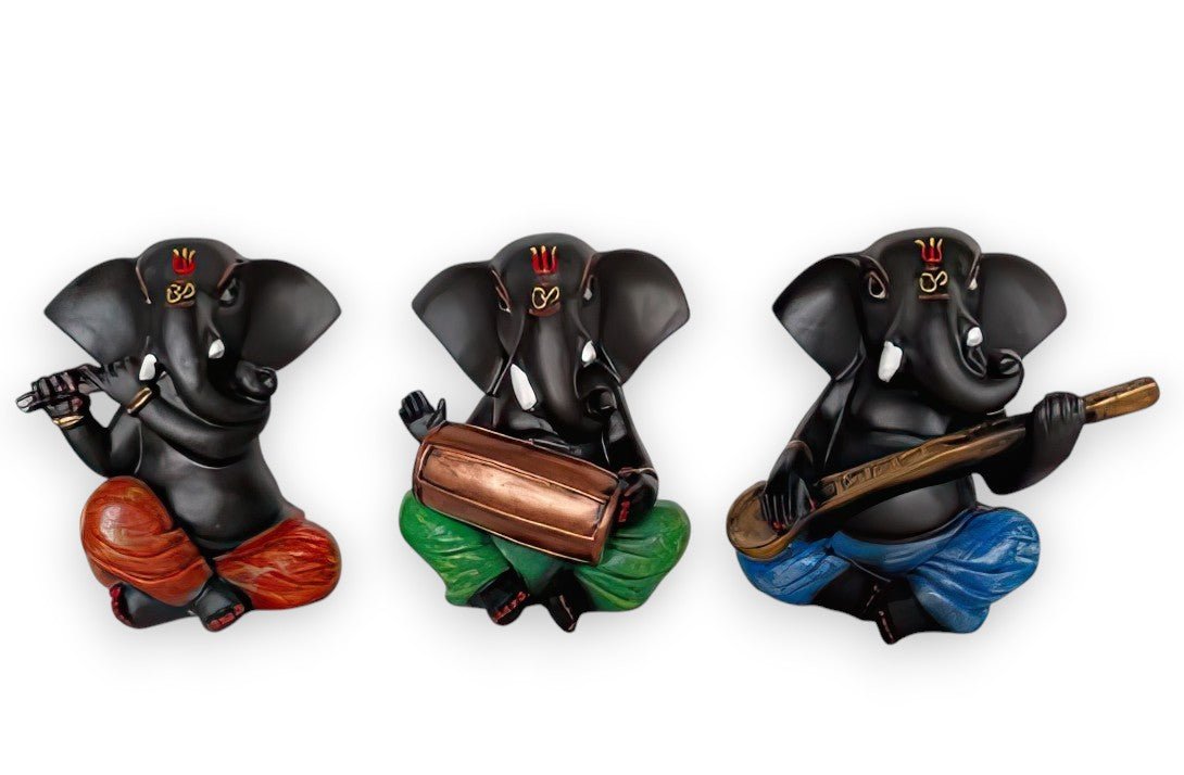 Ganesha:The Divine Rhythm Table Decor