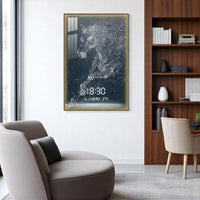 Thumbnail for Glowing Dust Horse Timepiece Wall Decor (40 x 90 CM)