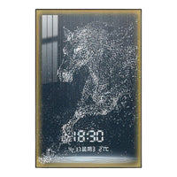 Thumbnail for Glowing Dust Horse Timepiece Wall Decor (40 x 90 CM)