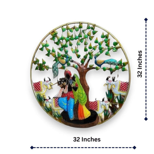 Gopala's Grove: A Circular Tale (32 x 32 Inches)