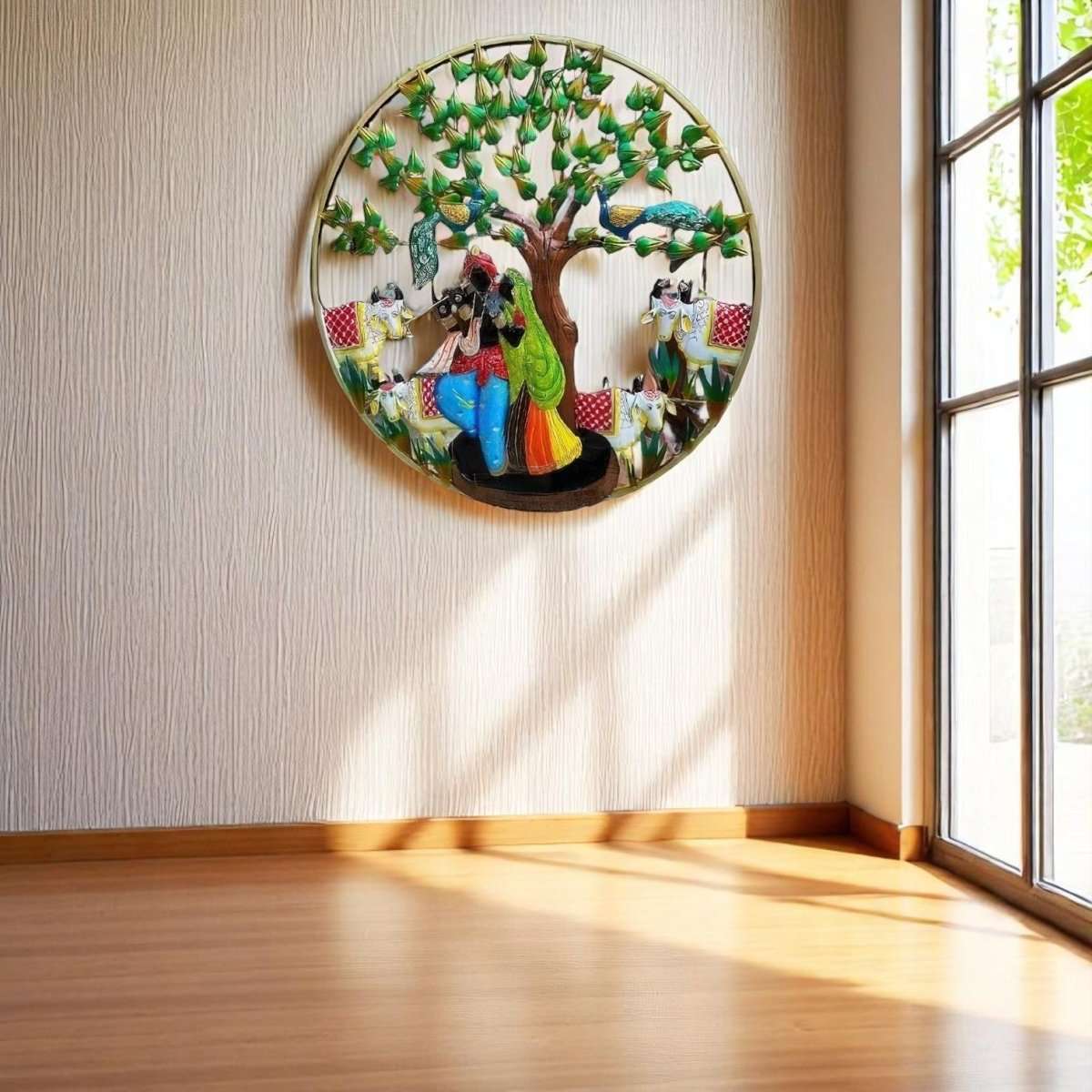 Gopala's Grove: A Circular Tale (32 x 32 Inches)