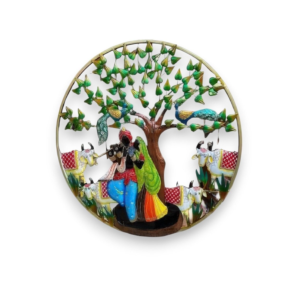 Gopala's Grove: A Circular Tale (32 x 32 Inches)