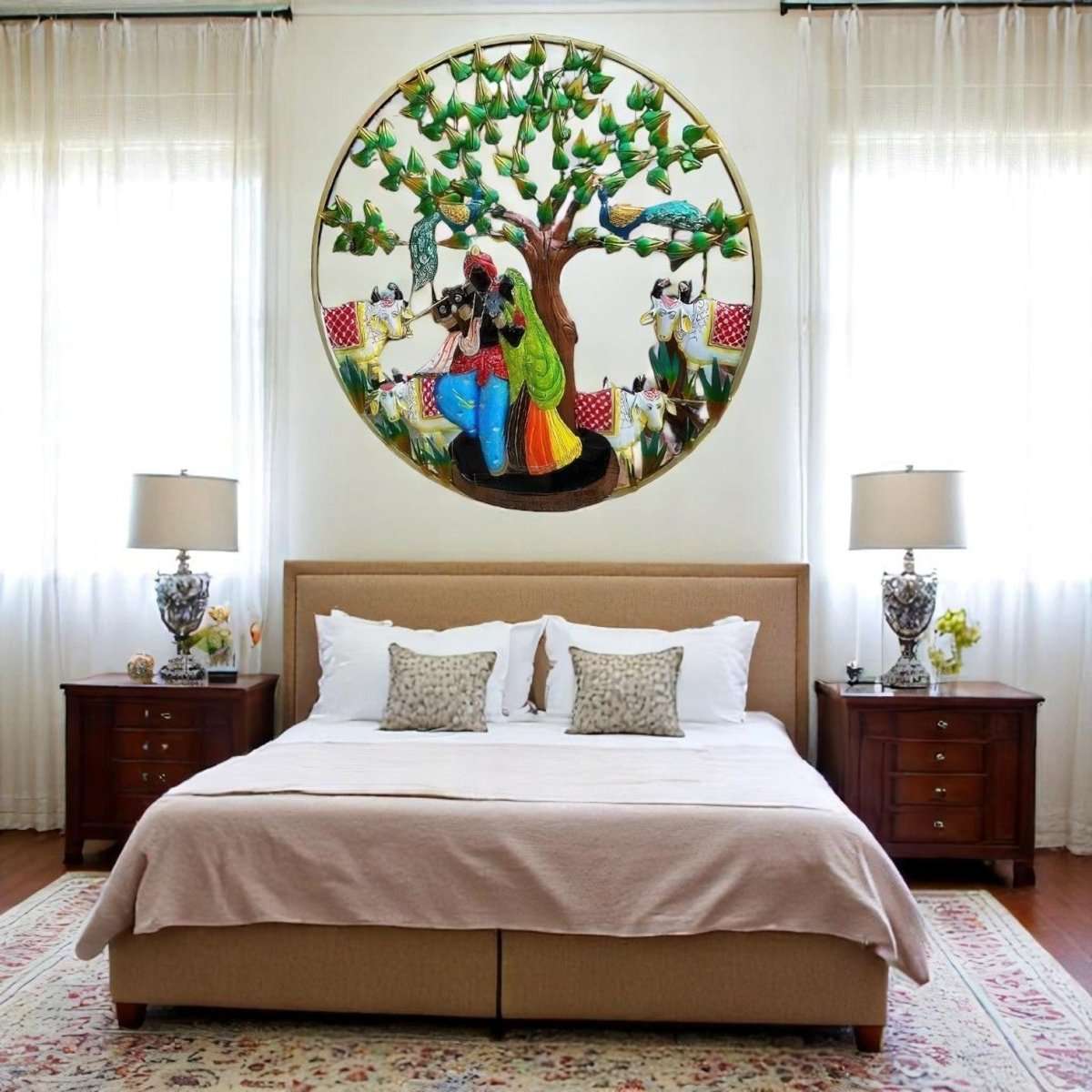 Gopala's Grove: A Circular Tale (32 x 32 Inches)