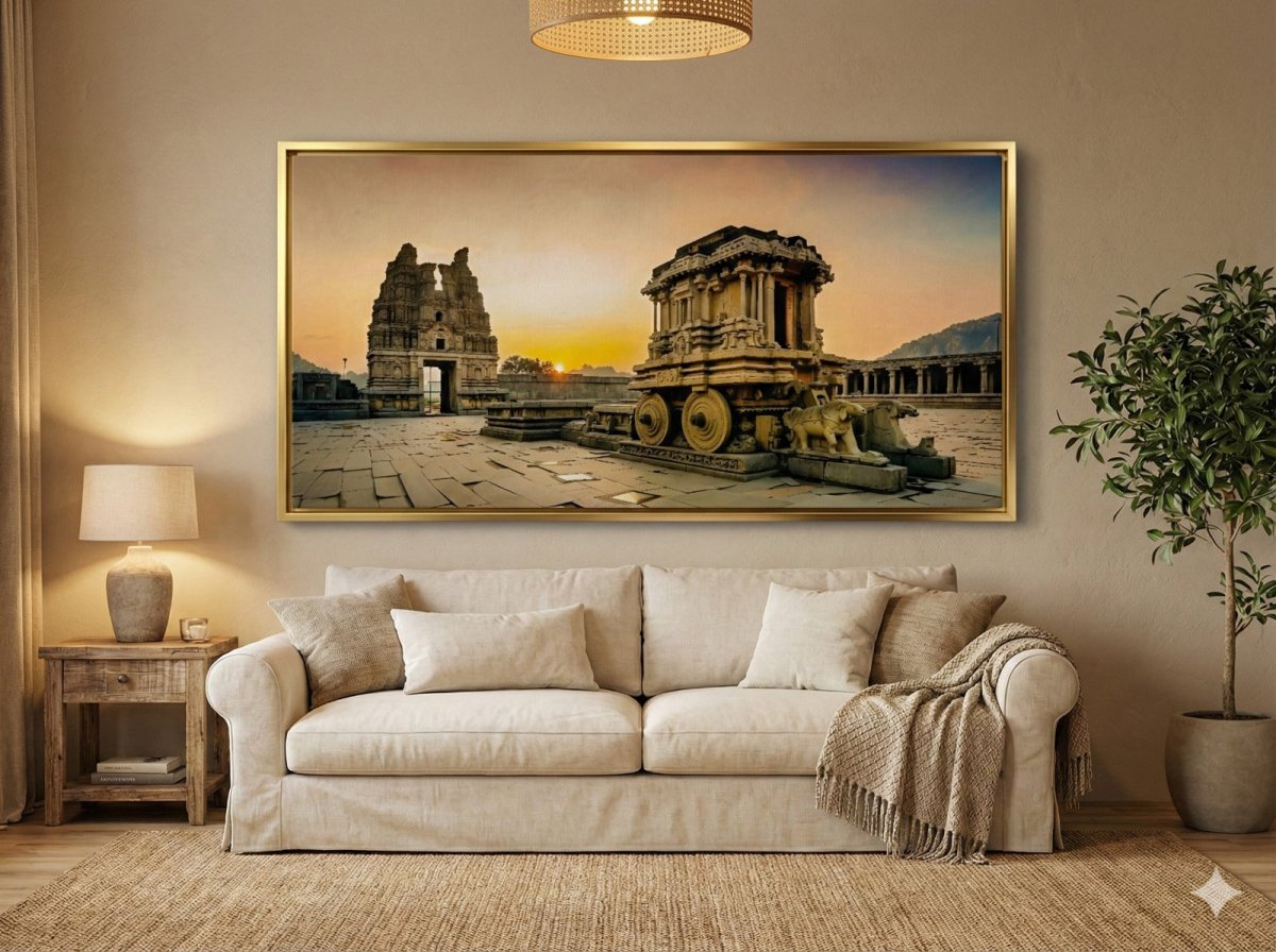 Hampi’s Golden Chariot: Ancient Vittala Temple Art