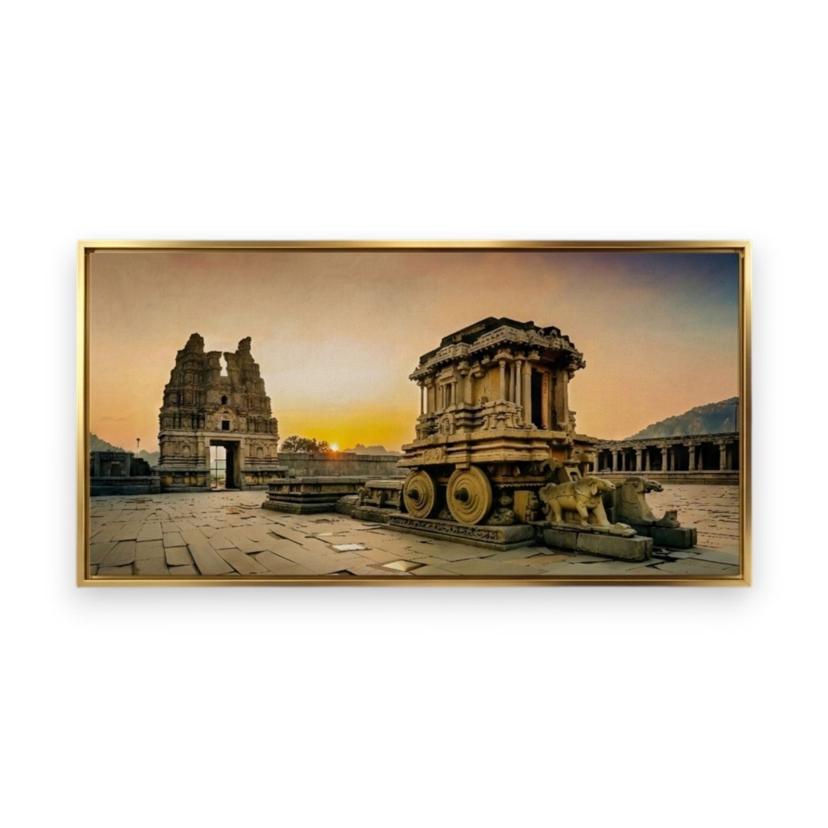 Hampi’s Golden Chariot: Ancient Vittala Temple Art