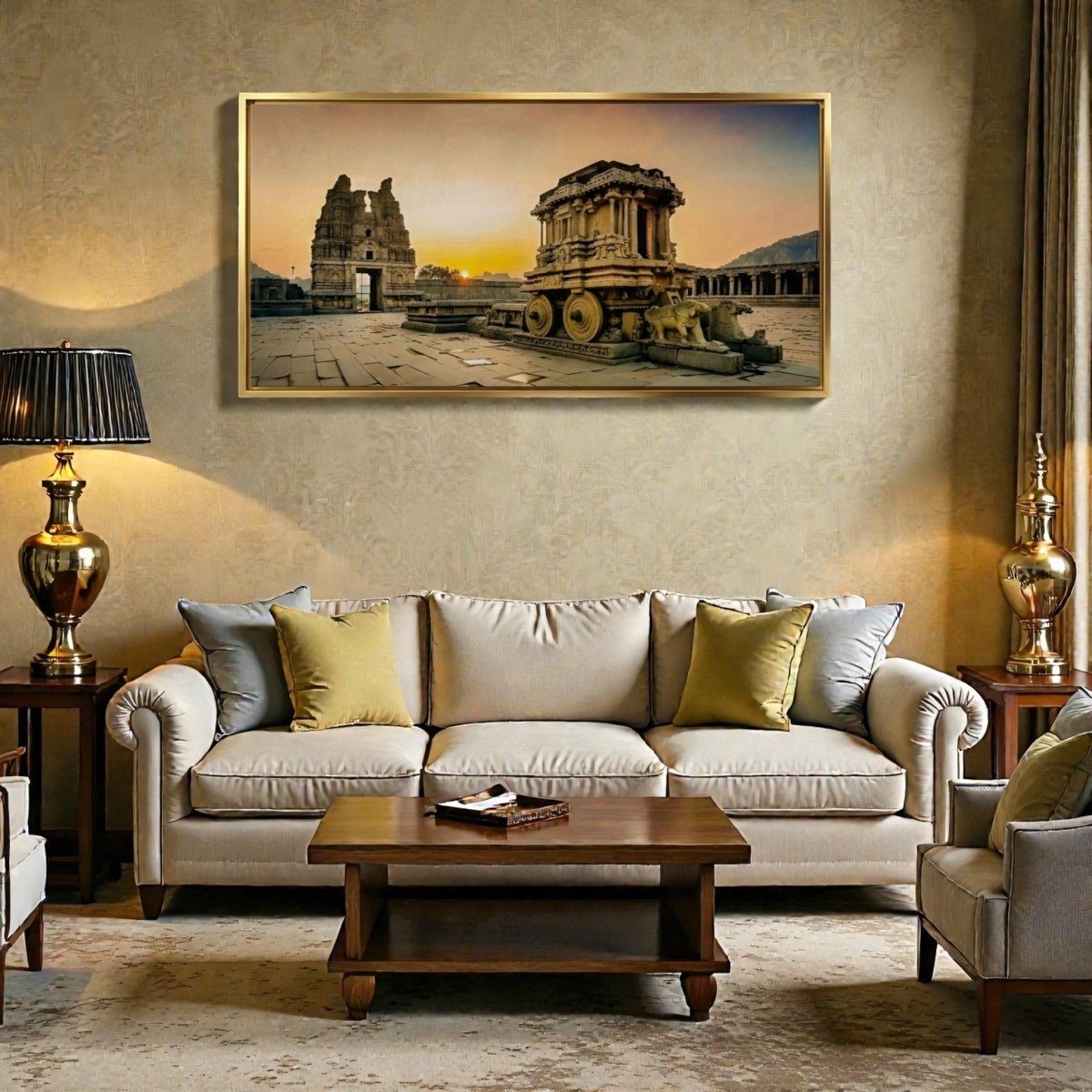 Hampi’s Golden Chariot: Ancient Vittala Temple Art