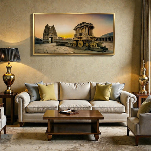 Hampi’s Golden Chariot: Ancient Vittala Temple Art