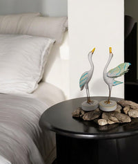 Thumbnail for Heron:The Elegant Landing Set of 2 Table Decor