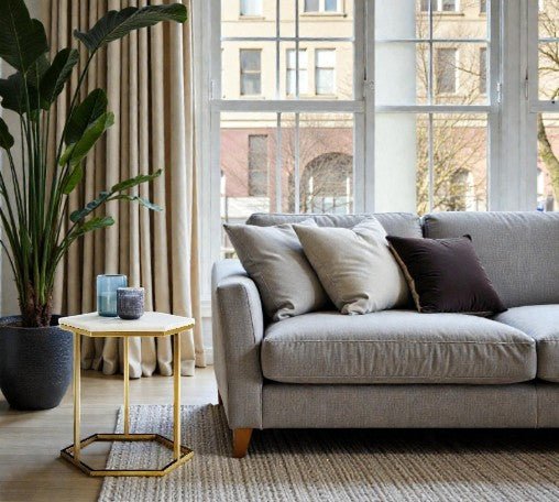 Hexagon PreLam Top Side Table