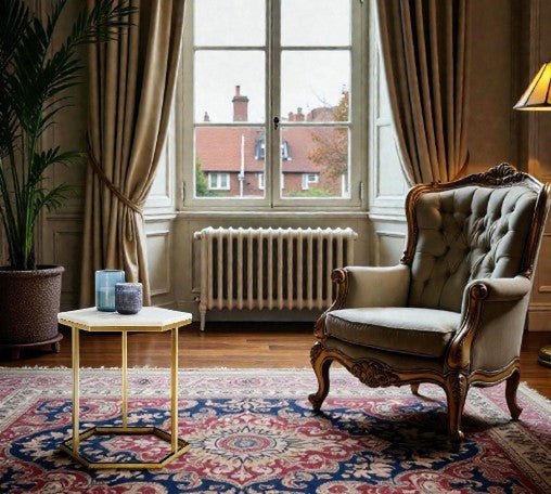 Hexagon PreLam Top Side Table