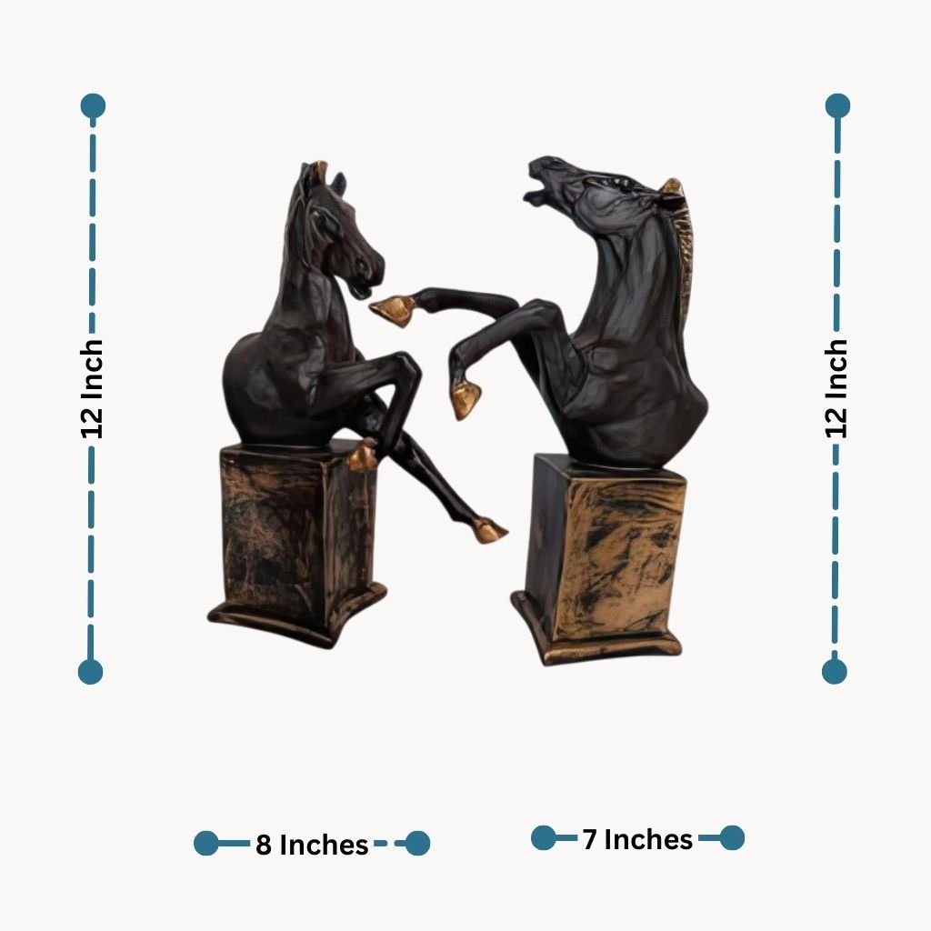 Horse:The Equestrian Embrace Table Decor