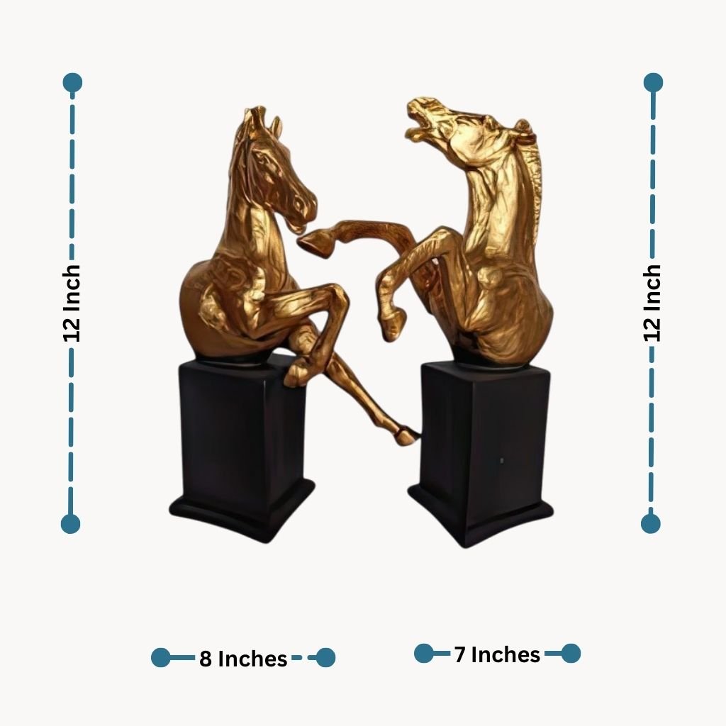 Horse:The Equestrian Embrace Table Decor