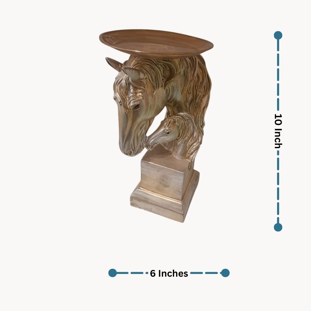 Horse:The Golden Gait Caddy Table Decor