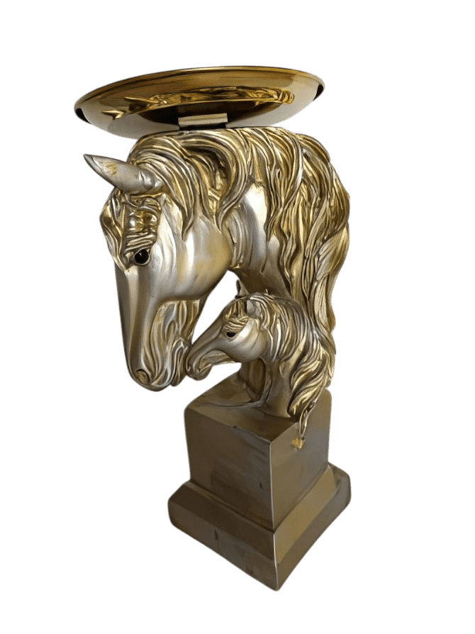 Horse:The Golden Gait Caddy Table Decor