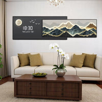 Thumbnail for Illuminated Peaks Flying Birds Wall Decor (150 x 40 CM)