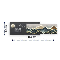 Thumbnail for Illuminated Peaks Flying Birds Wall Decor (150 x 40 CM)