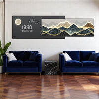 Thumbnail for Illuminated Peaks Flying Birds Wall Decor (150 x 40 CM)
