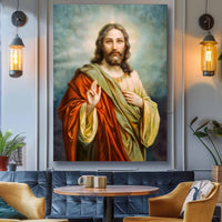 Thumbnail for Jesus: The Compassionate Christ Canvas Wall Painting (24 x 36 Inches)