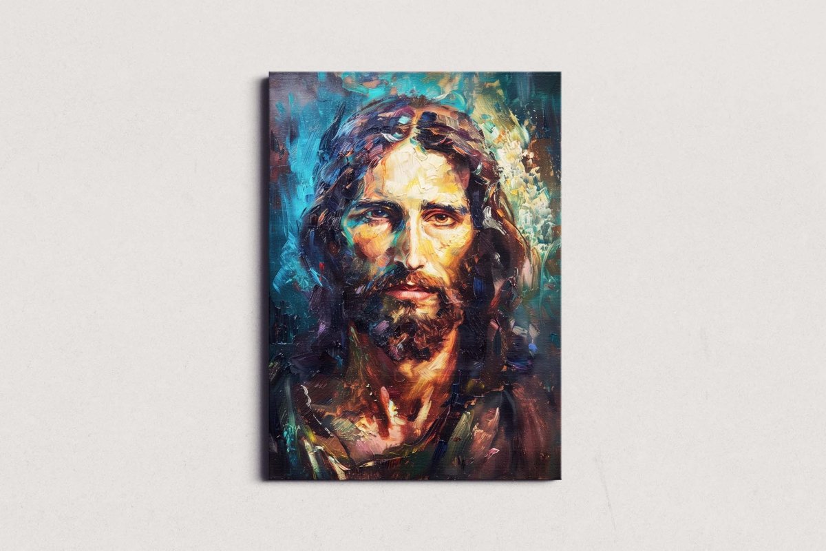 Jesus:The Light of Mercy Canvas Wall Painting (24 x 36 Inches)