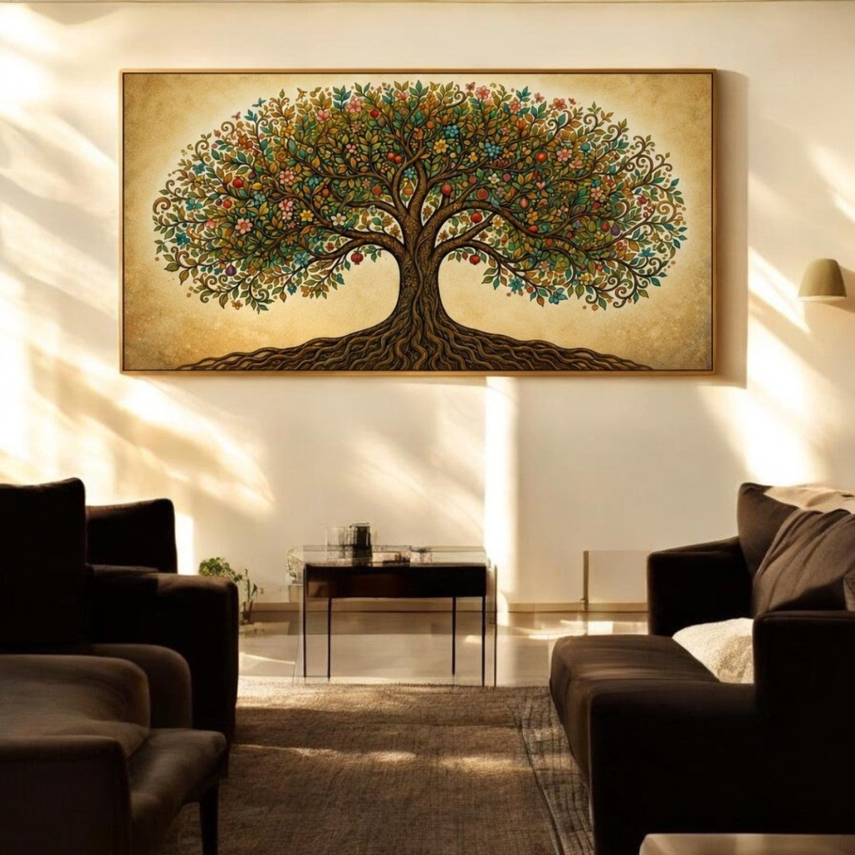 Kalpavriksha: The Tree of Divine Abundance (48 x 24 Inches)