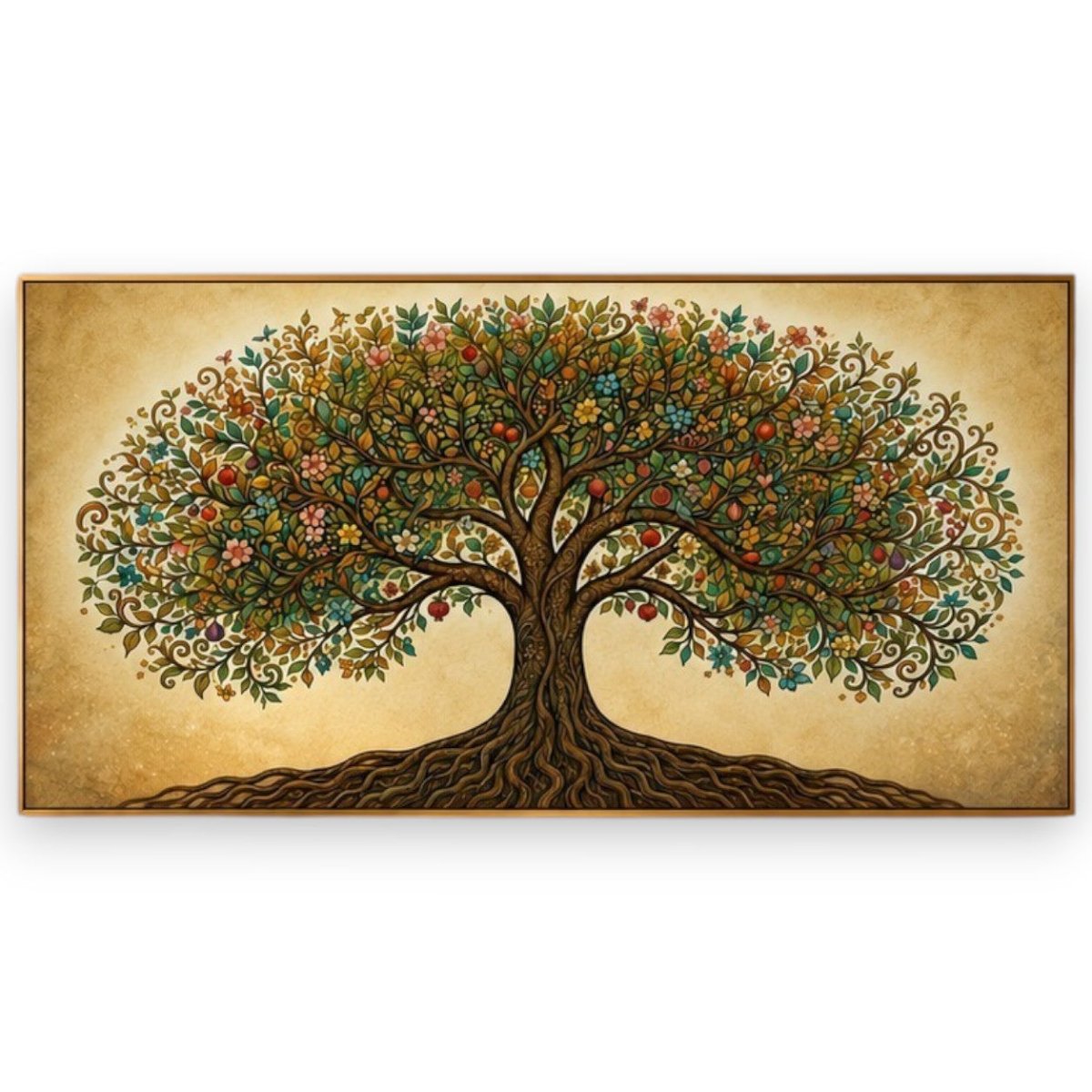 Kalpavriksha: The Tree of Divine Abundance (48 x 24 Inches)