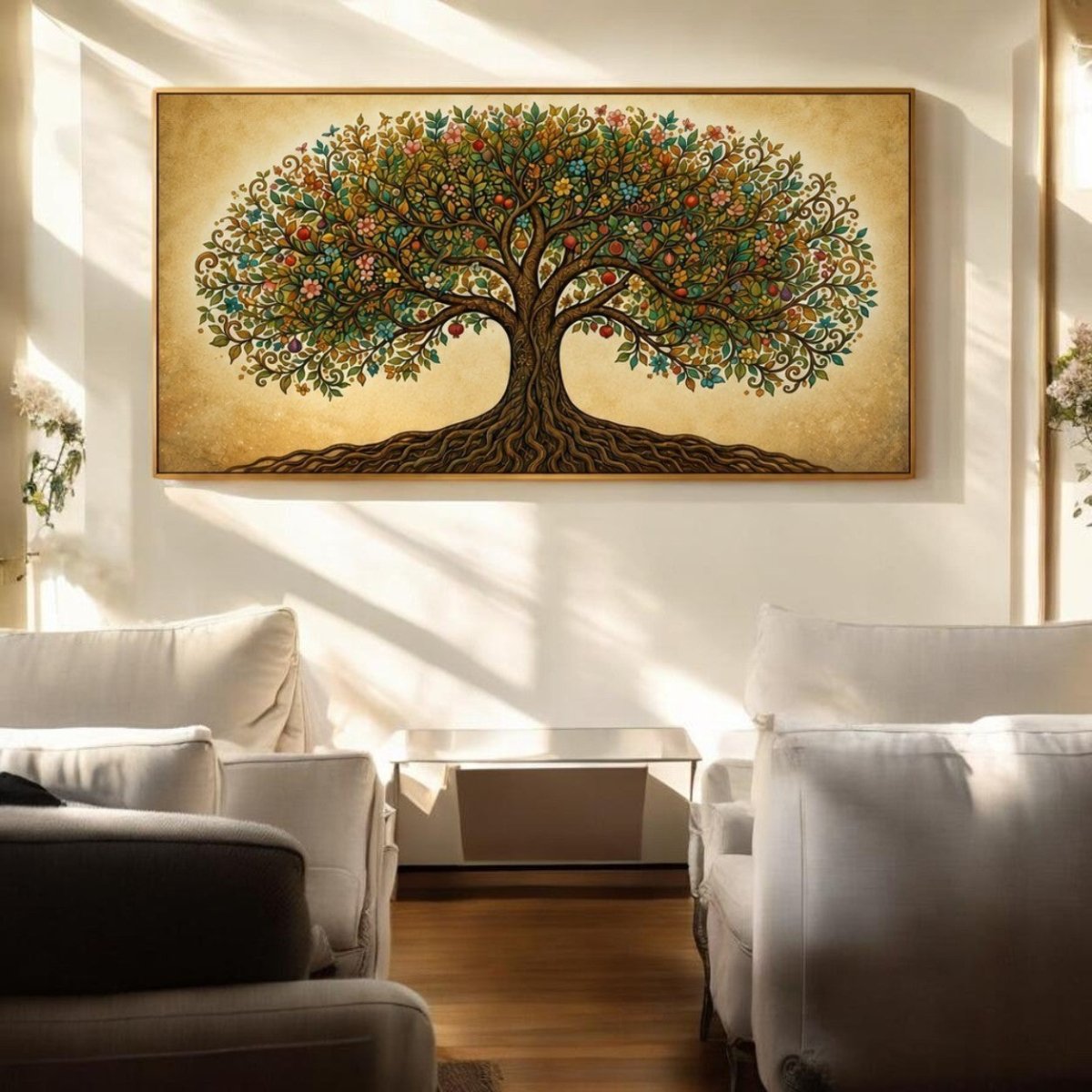 Kalpavriksha: The Tree of Divine Abundance (48 x 24 Inches)