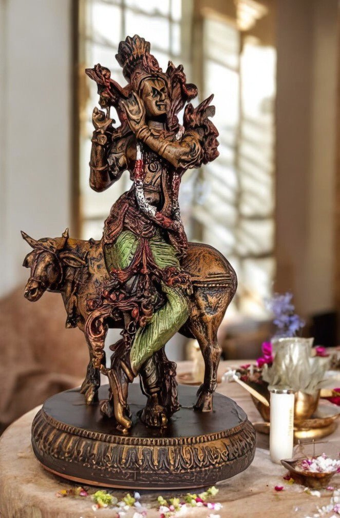 Krishna:Gopala Vrishabha Roopam Table Decor