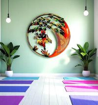 Thumbnail for Krishna:The Flute of the Forest Ring (24 x 24 Inches)