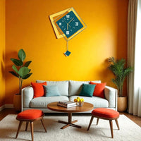 Thumbnail for Luxury Square & Rhombus Wall Clock (20.8 x 15.7 Inches)