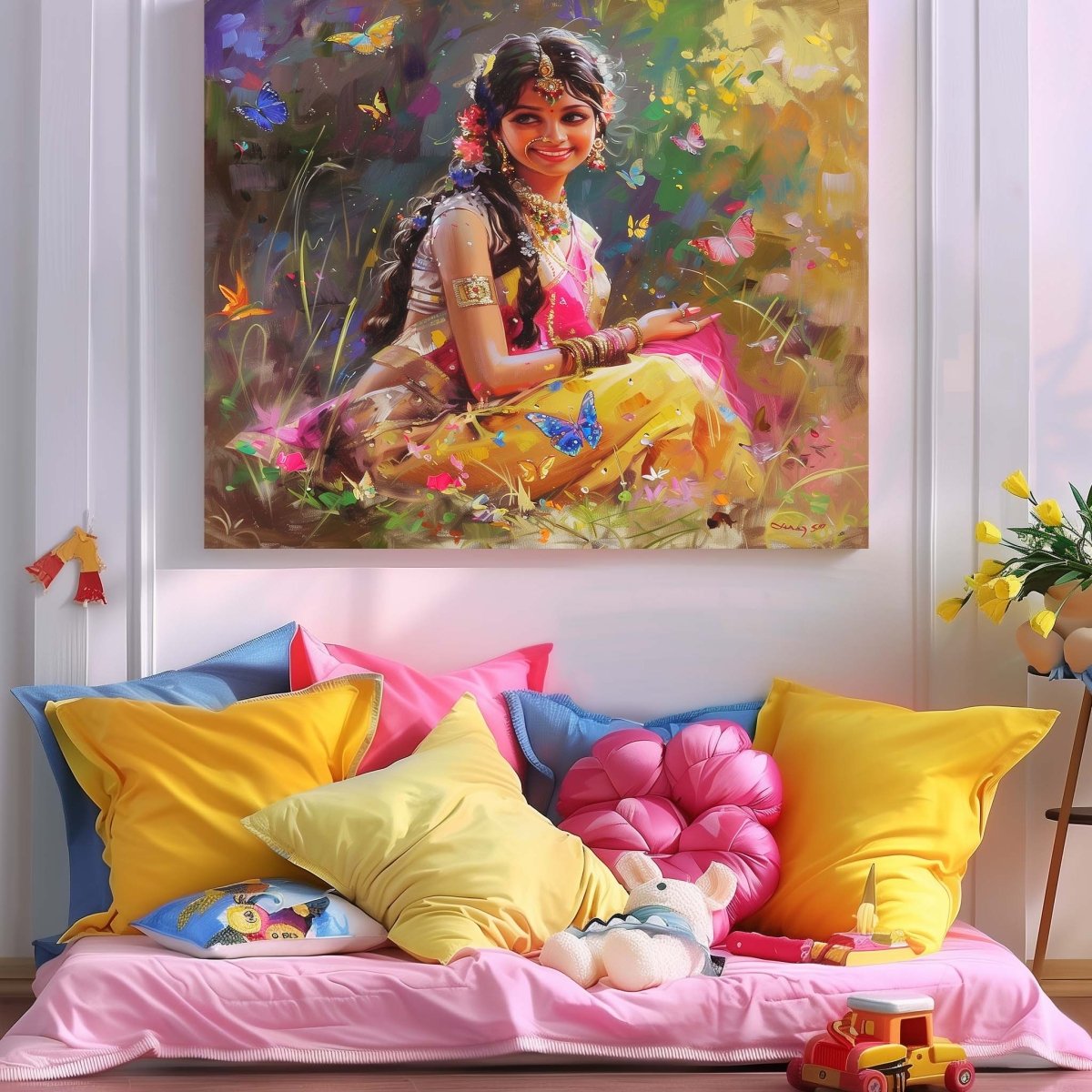 36 x 36 Inches / Floating Frame (Ready To Hang)