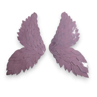 Thumbnail for Metalkart Pink Angel Wings - Premium Blush Wall Art by Metalkart (18 x 40 Inches)