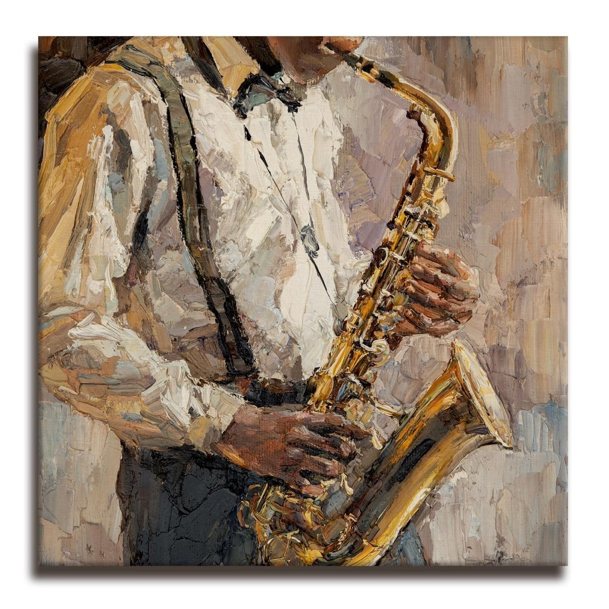 36 x 36 Inches / Floating Frame (Ready To Hang)