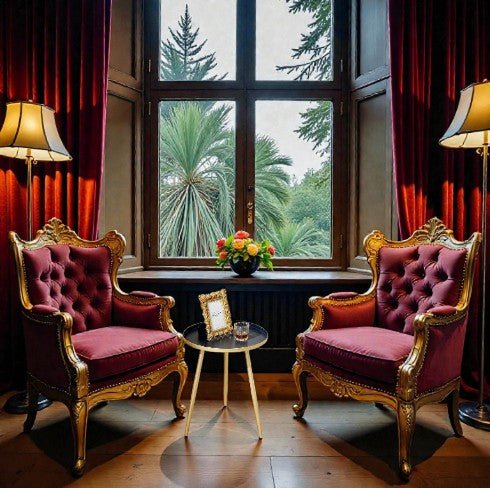 Metalkart Special Gold Frame Tripod Side Table